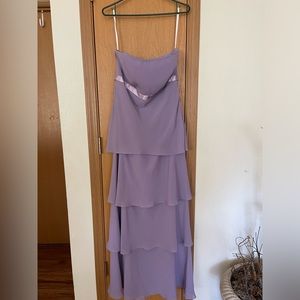 Prom, Purple, Comfortable, Strapless